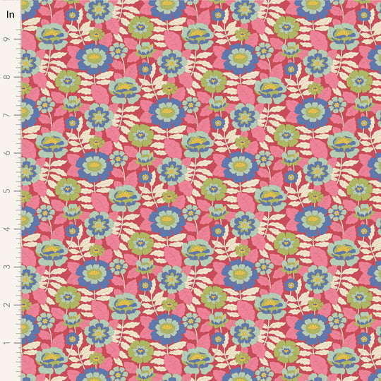 Tilda's world - Wallflower - Beverly Pink - #100610