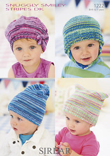 Sirdar - Snuggly Smiley Stripes DK - 1222