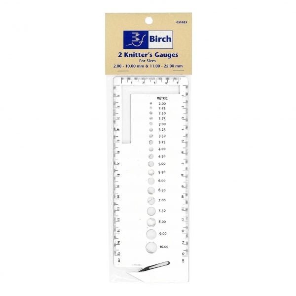 Birch - Knitter's Gauge Set