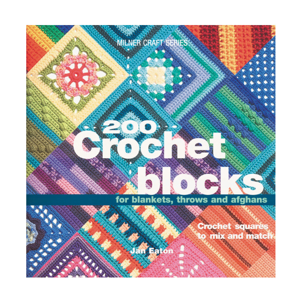 Milner Crafts - 200 Crochet blocks for Blankets, Throws and Afghans