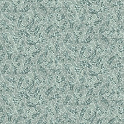 Stof fabric - Colourflow - Green Fern Leaves - #4500-947