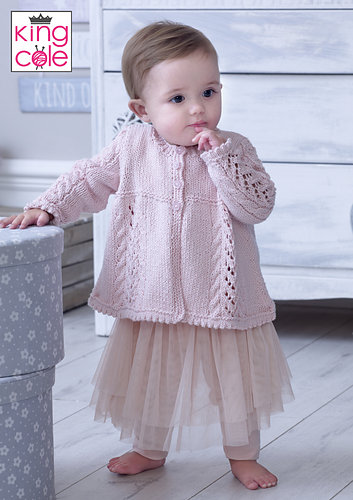 King Cole - Matinee Jacket, Hat, Cushion and Blanket - 5342