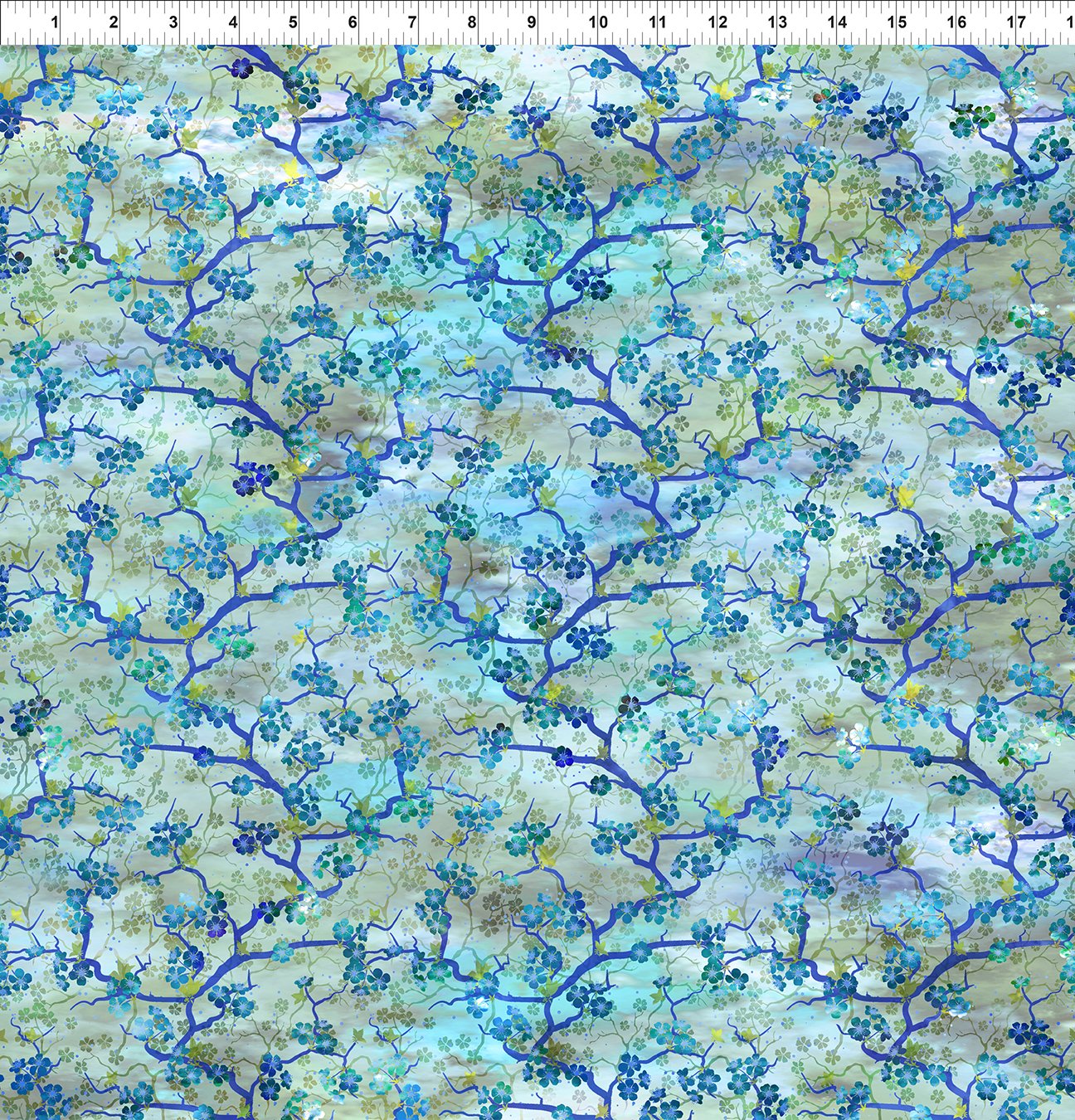 In The Beginning Fabrics - Oriental Gardens - #60G-2