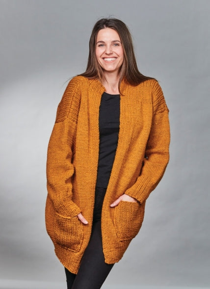 Bendigo Woollen Mills PT 8554 - 12 Ply Jacket - Knitting Pattern
