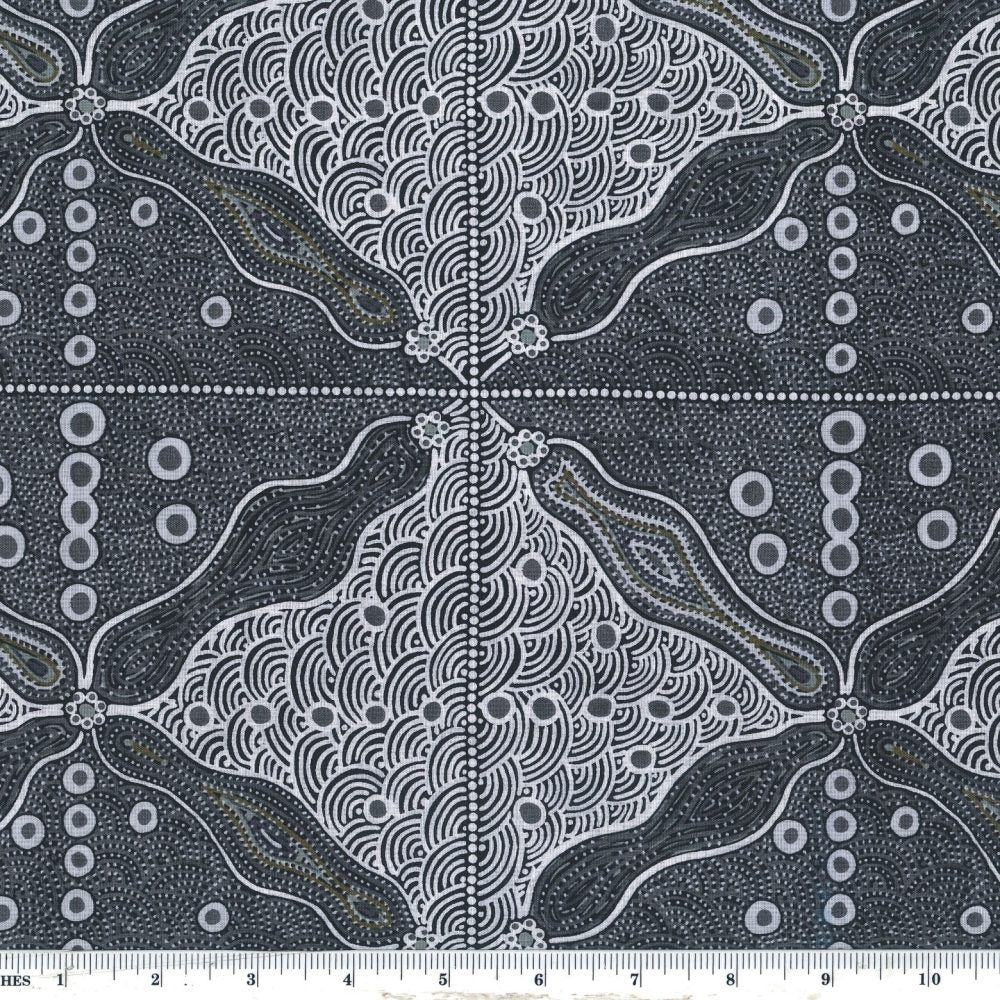M&S Textiles - Bush Sweet Potato - Black