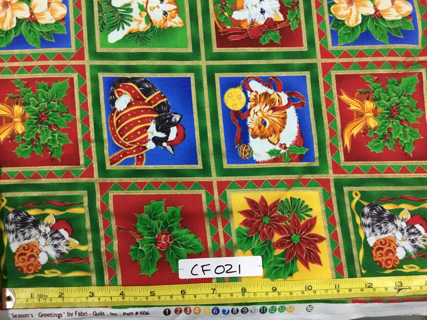 Fabric Quilt Inc - Seasons Greetings - 506