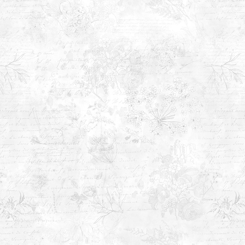 Clothworks - Garden Fresh- Mist Gray - Y4255-116