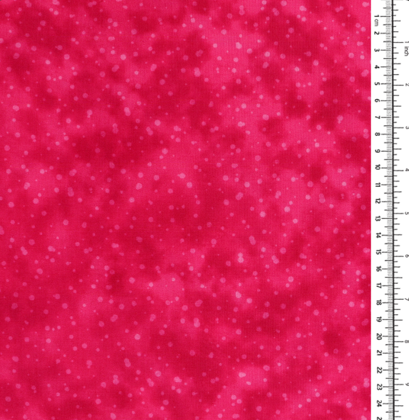 Cosmo Textile - Magenta Speckled Dots - #CR4100