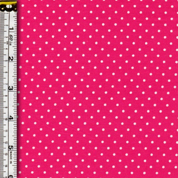 Fern Textiles - Mini Dots - Pink