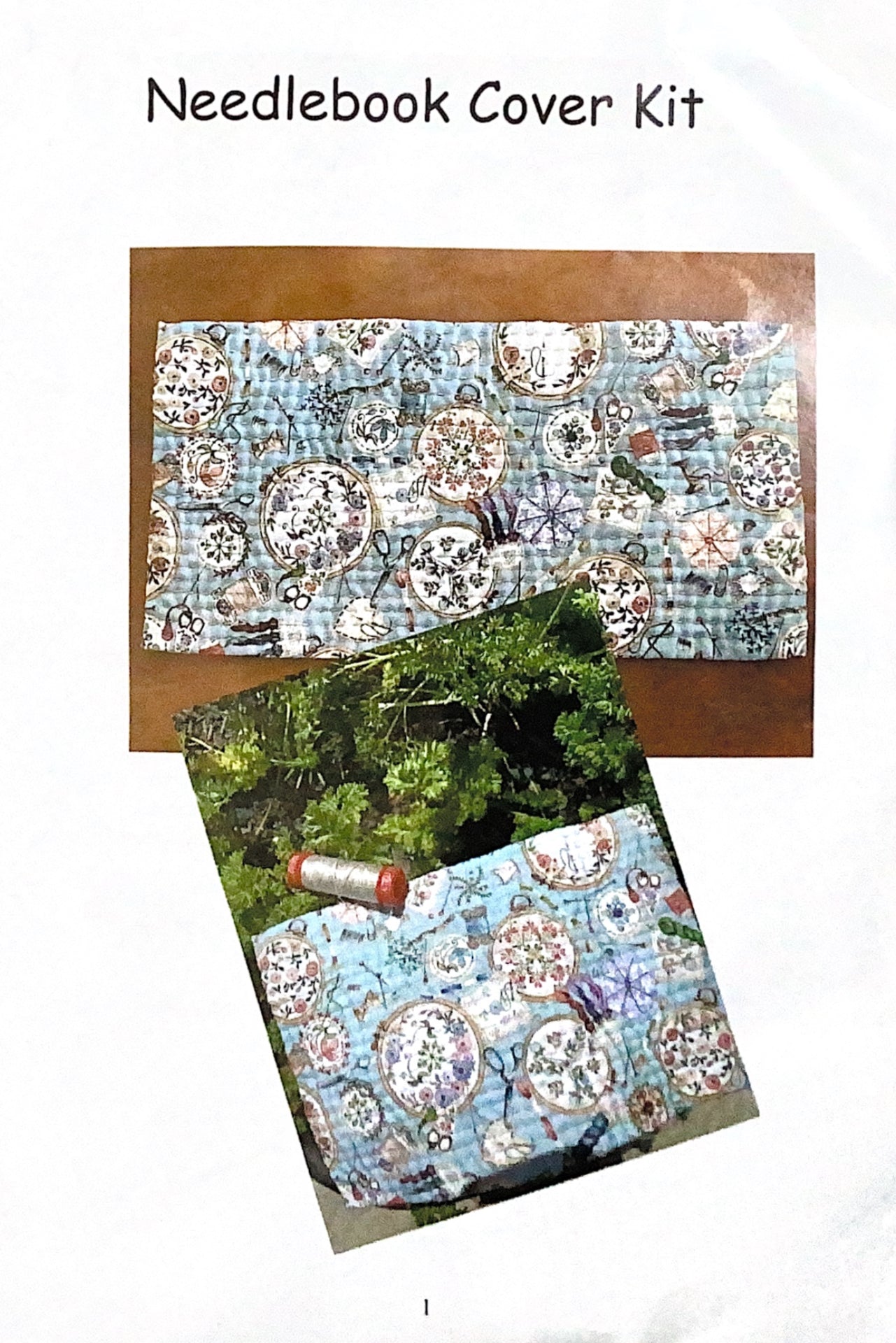 Slow Stitching Needlebook Cover Kits
