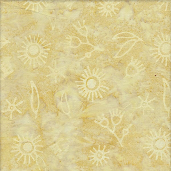 Birch Fabrics - Batik Fabric - Yellow - #9905