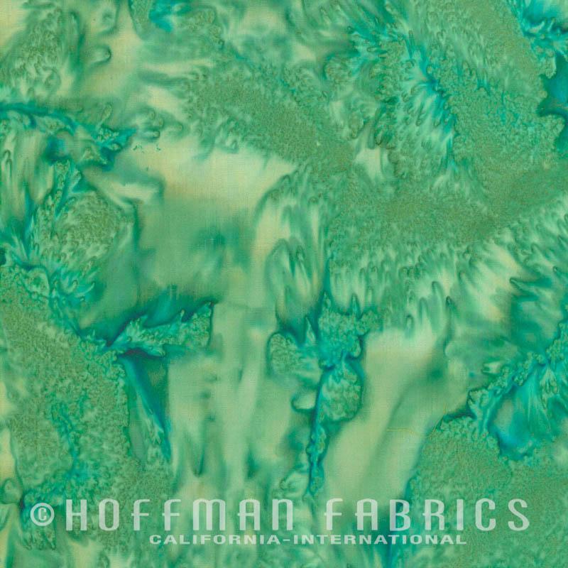 Hoffman Fabrics - Bali Watercolours - Kiwi - #1895-422