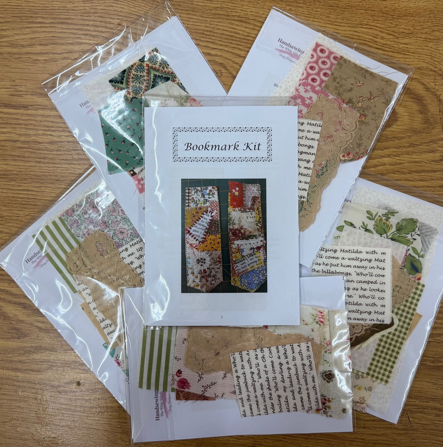 Slow Stitching - Bookmark Kit