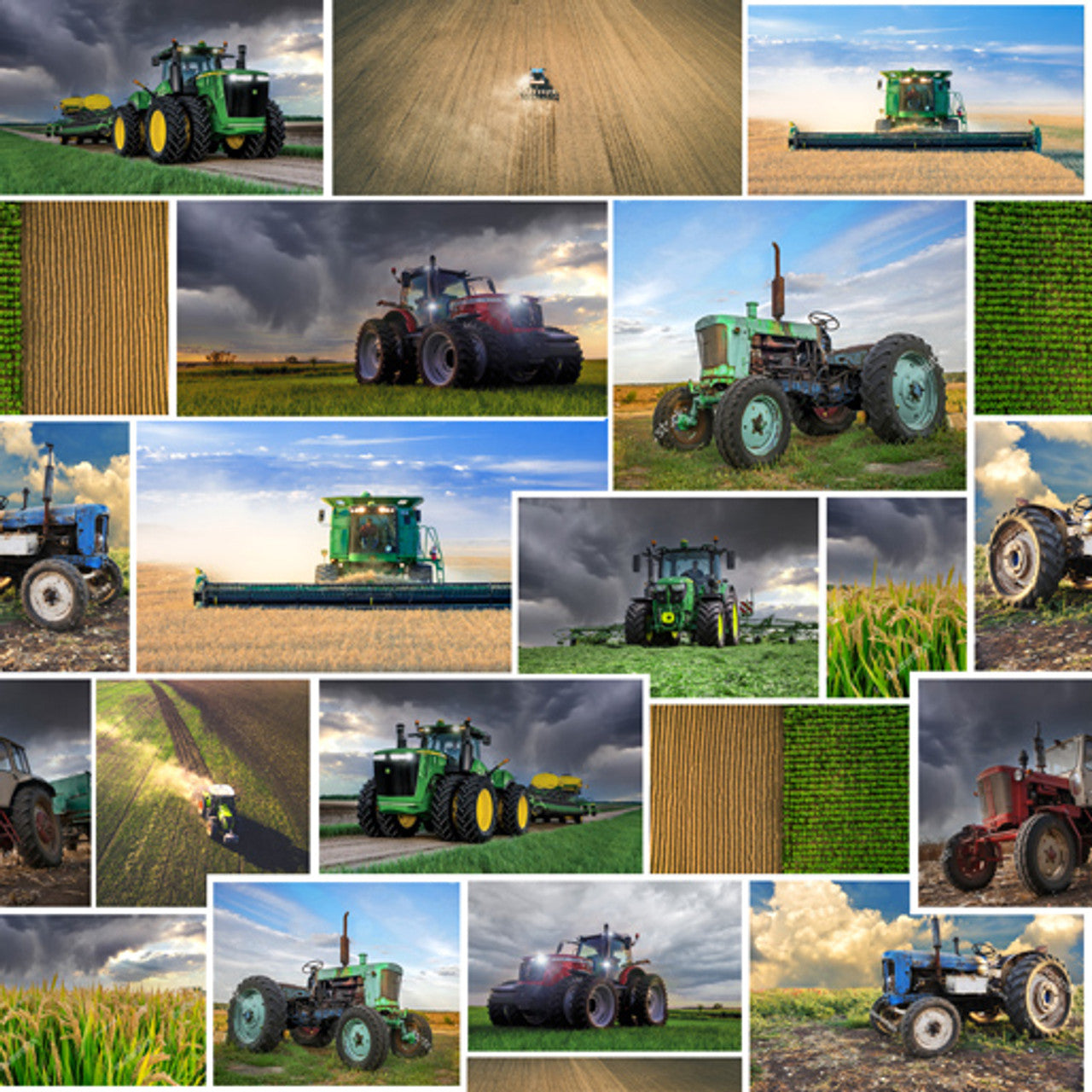 KKFabrics - Milvale Design Studios- On The Tractor