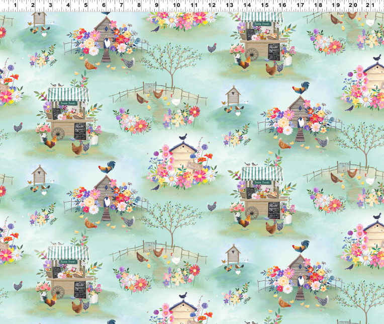 Clothworks - Simple Life - Farm Life - Y4330-109