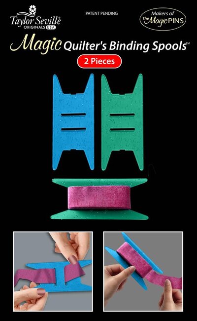 Taylor Seville - Magic Quilters Binding Spools - 2pc