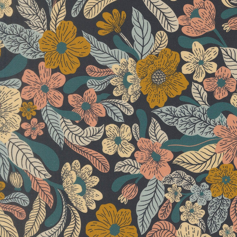 Moda Fabrics - Feather And Forest Bloom - #14140-19