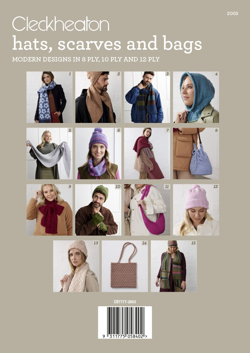 Cleckheaton - Hats, Scarves & Bags - 2003