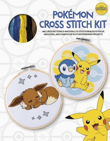 Pokemon Cross Stitch Kit - Maria Diaz