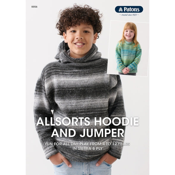 Patons - Allsorts Hoodie and Jumper - 0056