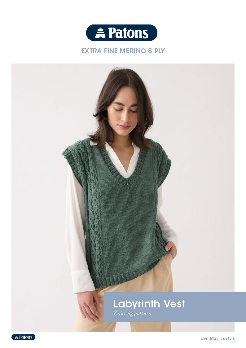 DG2001 - Patons Labyrinth Vest