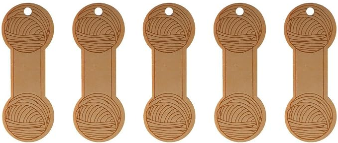 Wooden Yarn Floss Bobbin - 5 or 6 Pack