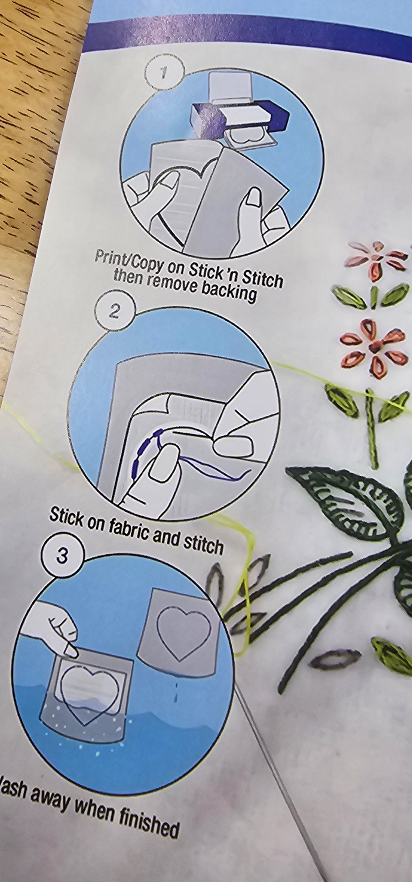 Stick n Stitch