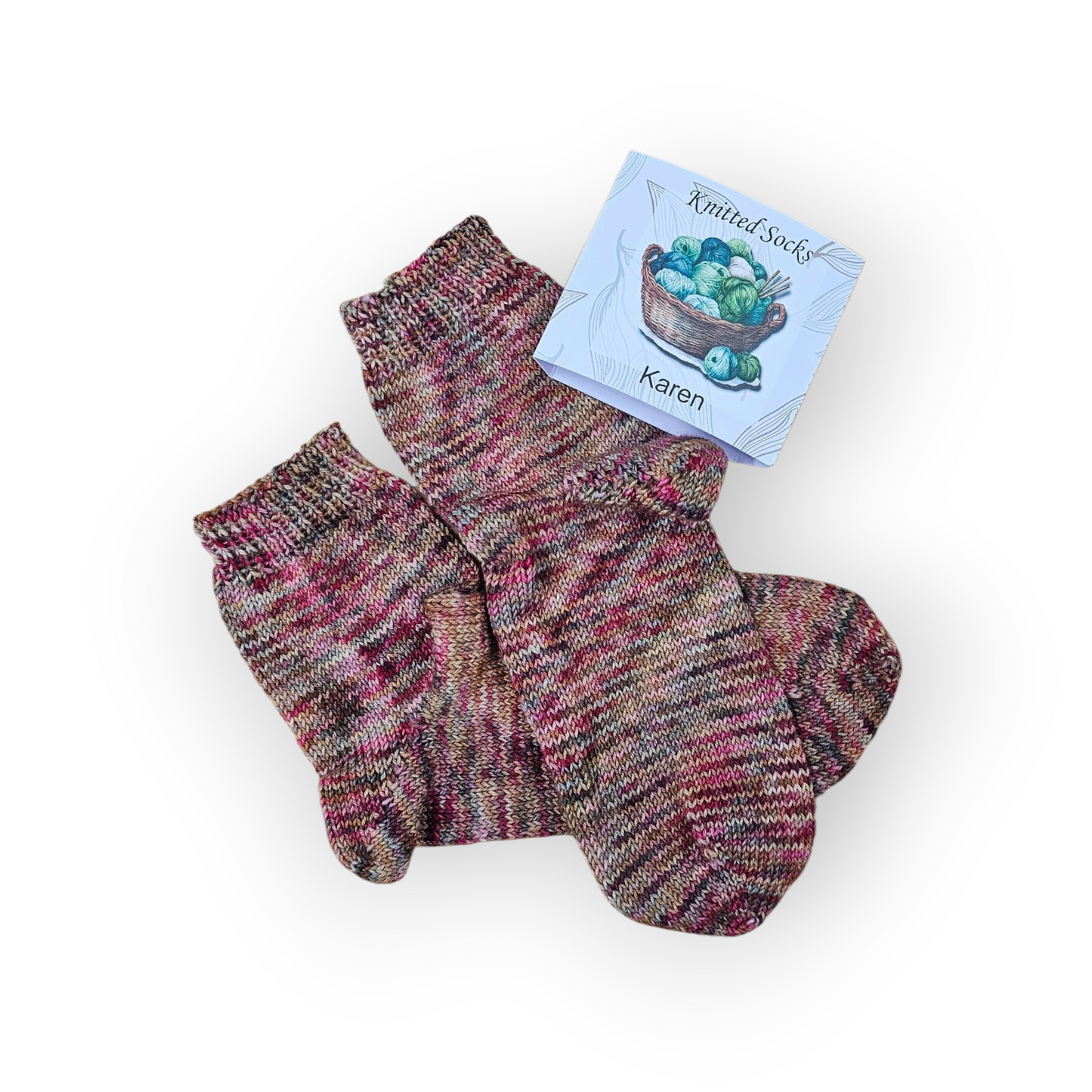 Hand Knitted Socks S283
