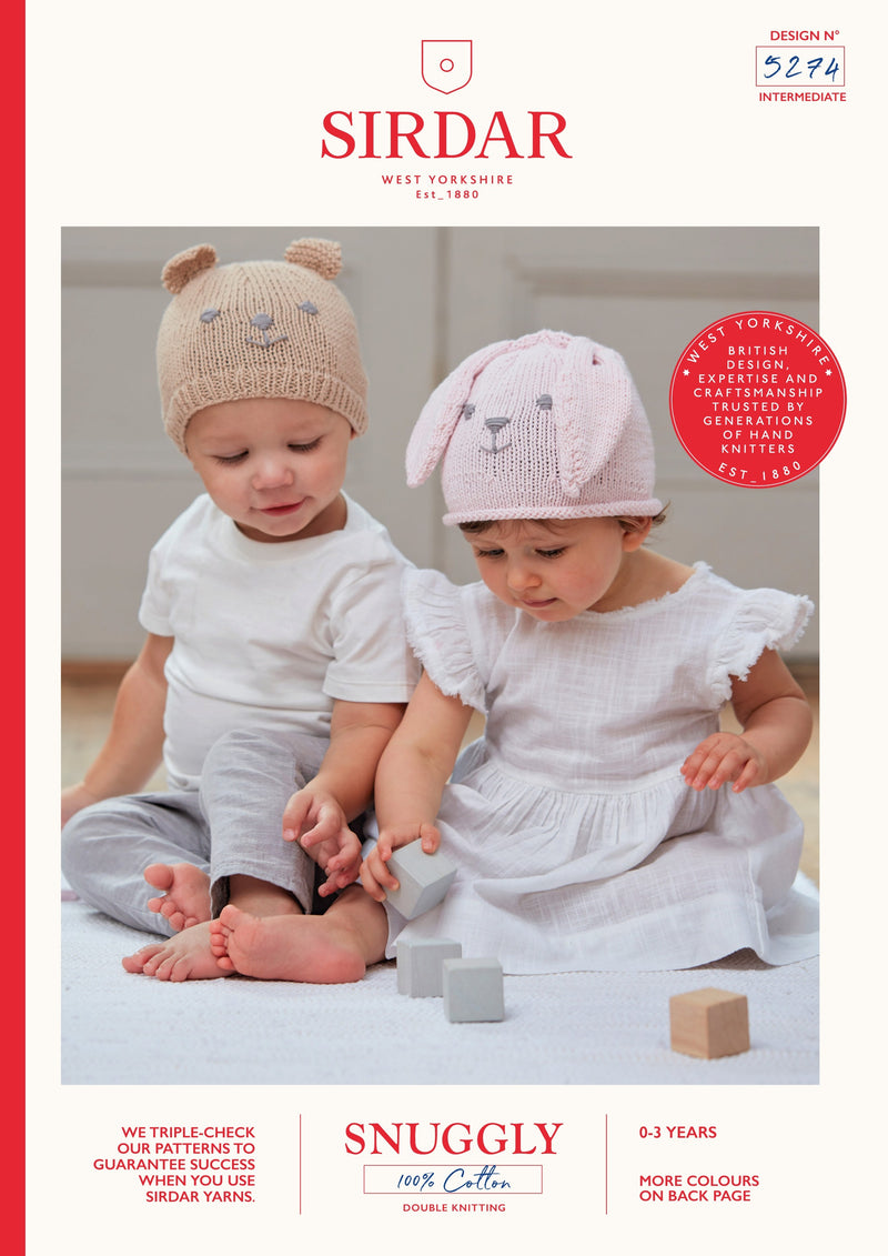 Sirdar - Suggly Hats 8ply - 5274