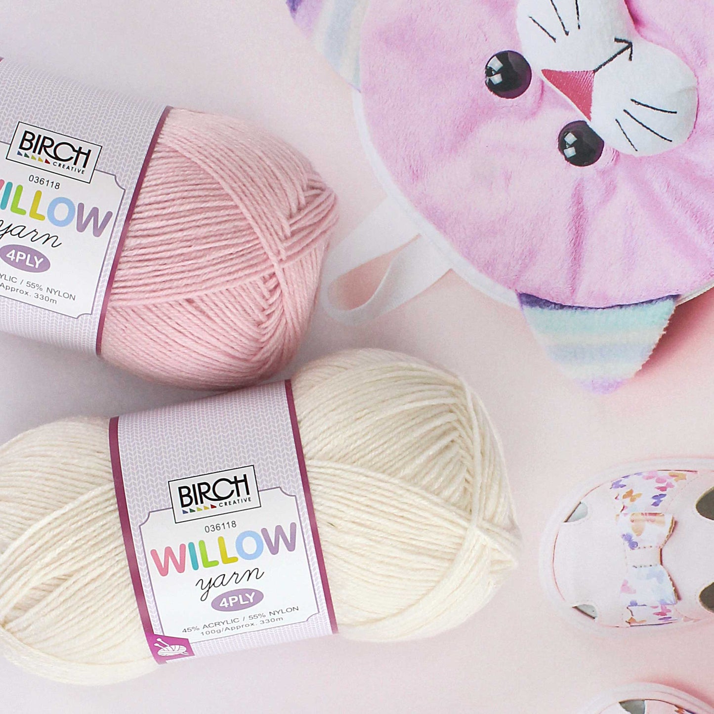 BIRCH YARN WILLOW DK YARN 45% ACR 55% NYL 100G