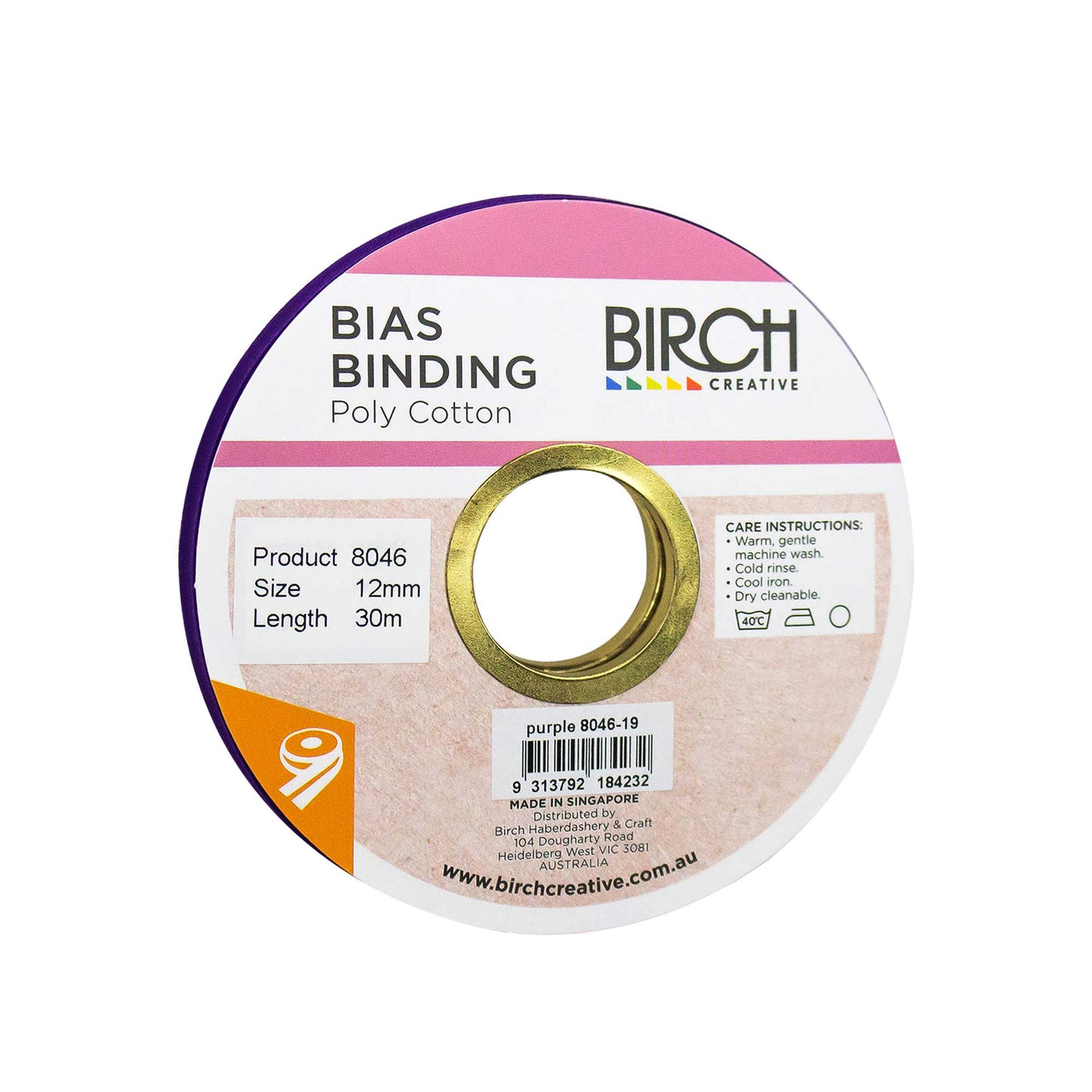 12MM Polycotton Bias Binding