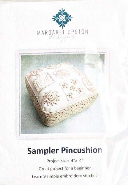 Sampler Pincushion Kit- By Margaret Upston