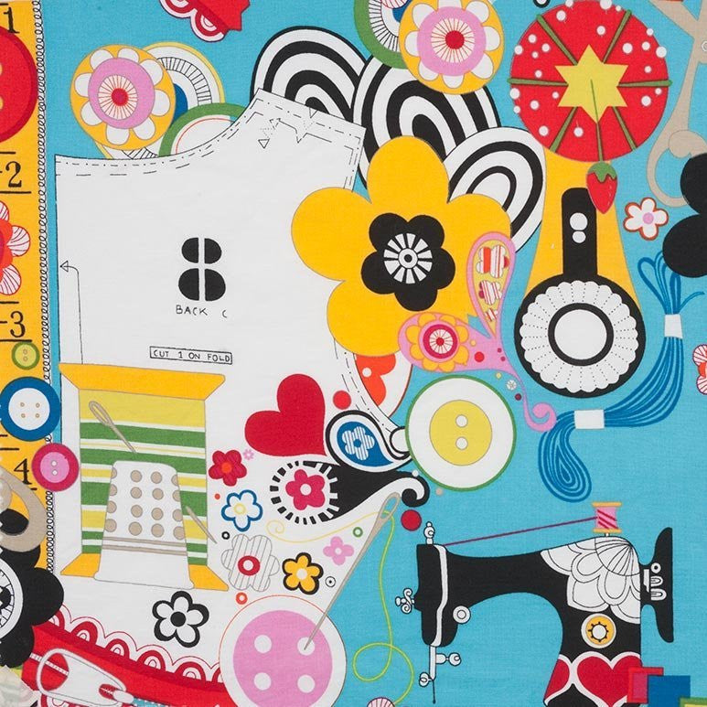 Alexander Henry Fabrics - Sew Now, Sew Wow - 6880C