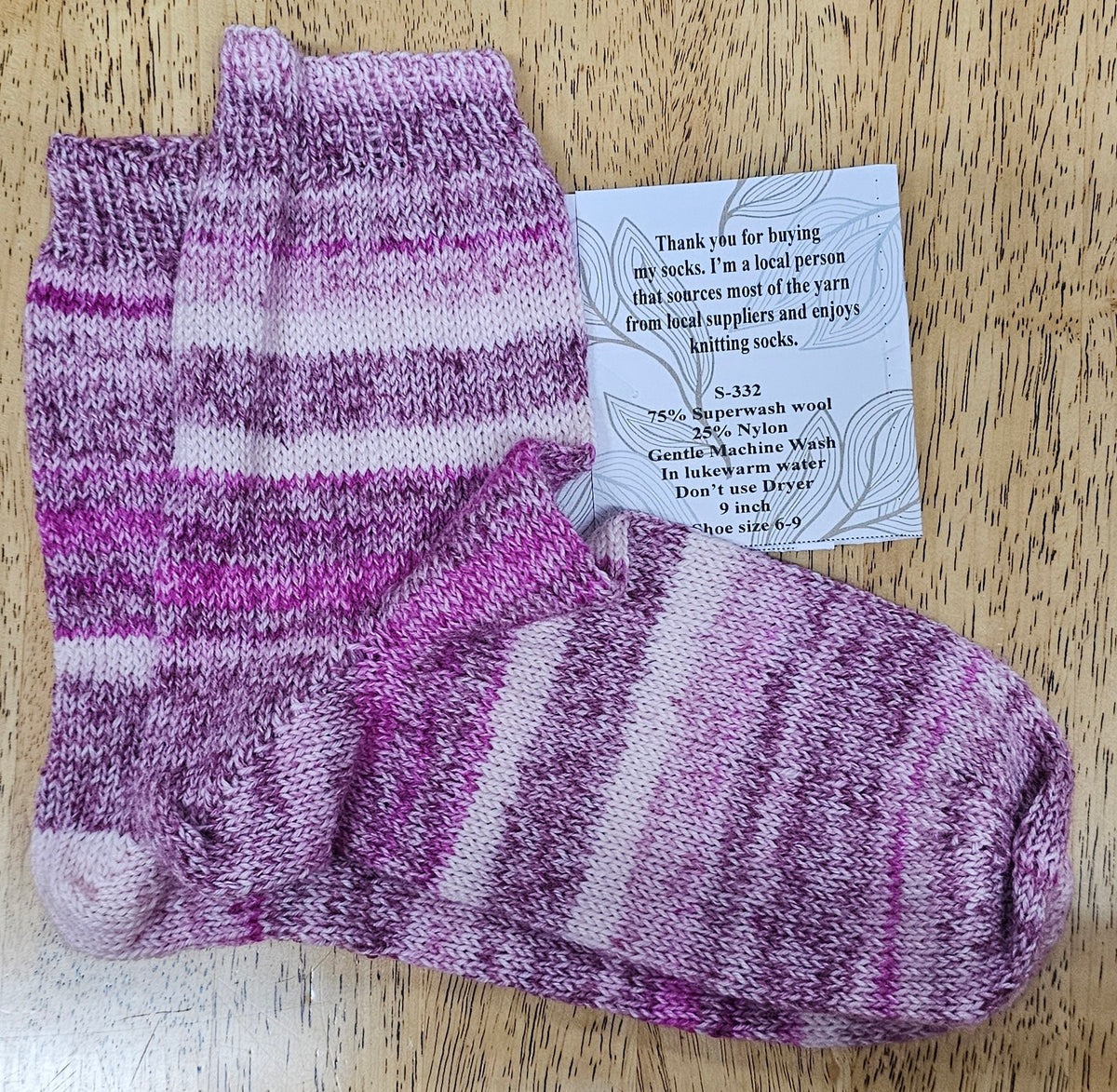 Knitted Socks S332