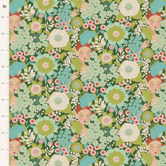 Tilda's world - Wallflower - Wallflower Green - #100605