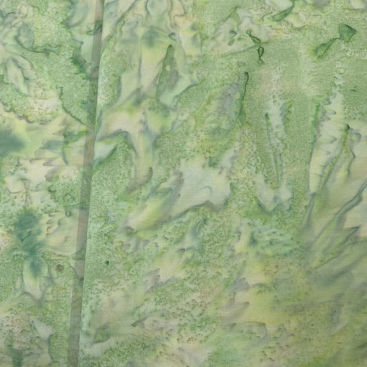 Hoffman Fabrics - Bali Watercolours - Pesto - #1895-383