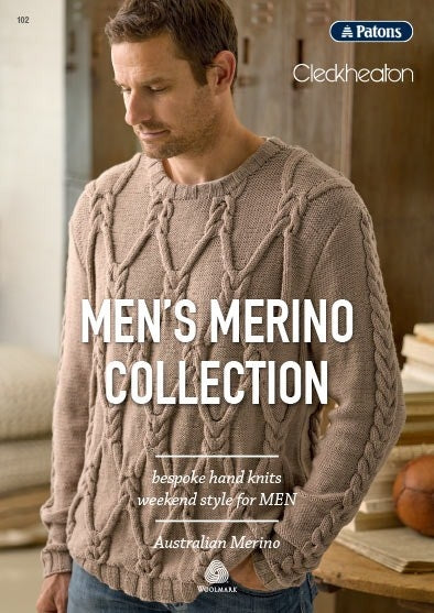 Patons - Cleckheatons - Men's Merino Collection - 102