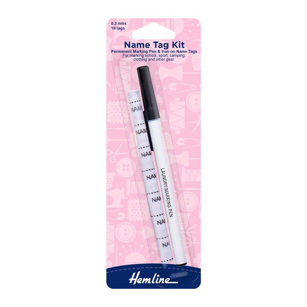 HEMLINE NAME TAG KIT