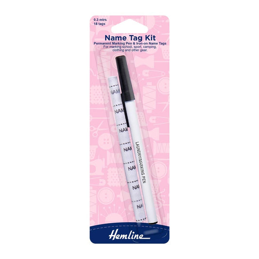 HEMLINE NAME TAG KIT