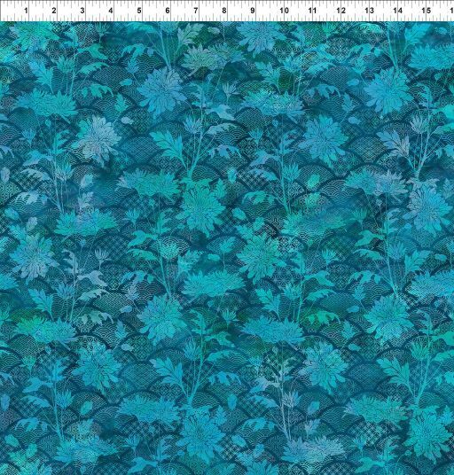 In The Beginning Fabrics - Oriental Gardens - #40G-2