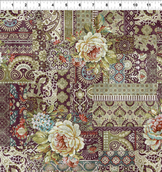In The Beginning Fabrics - Carpet Bag Romance - #3CBR-2