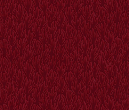 Stof fabric - Colourflow - Red Leaves - #4500-977