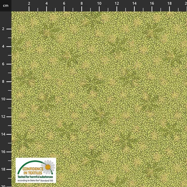 Stof fabric - Colour Rhythm - Basic & Flowers - #4514-155