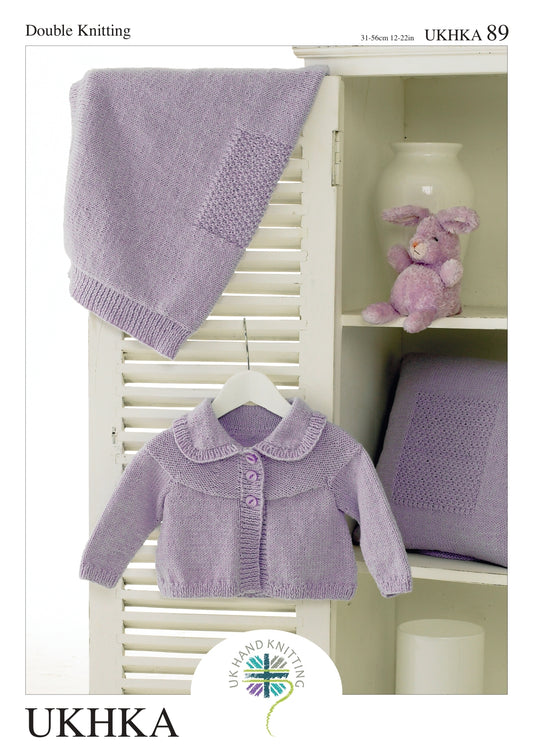 UKHKA - Cardigan, Blanket & Cushion - 89