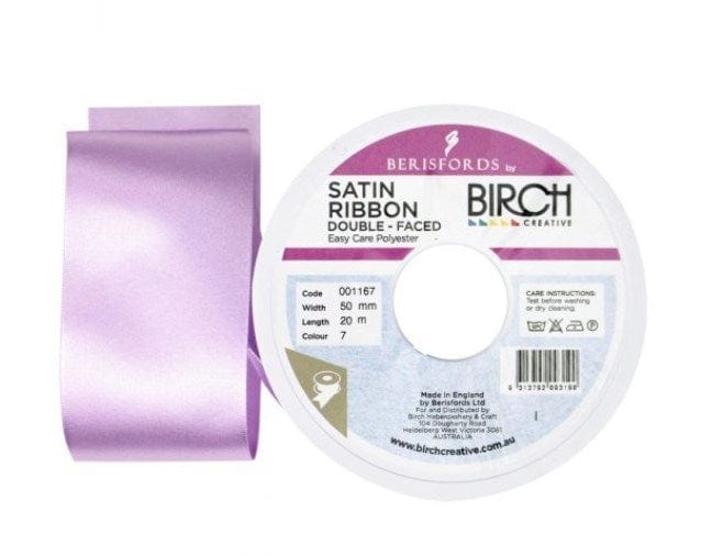 RIBBON POLY SATIN DOUBLE SIDED 25MMx20M