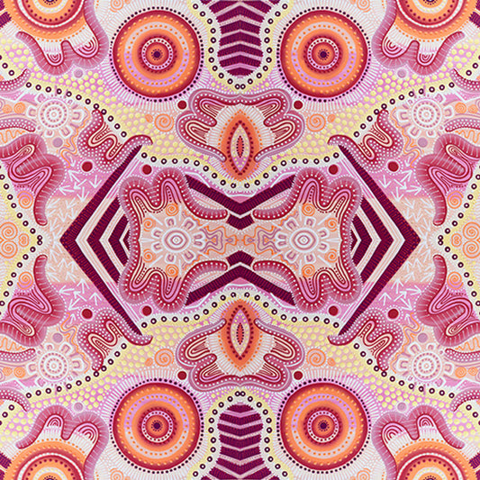 KKFabrics - Spirit of the Bush II - Corroboree - #2061Z