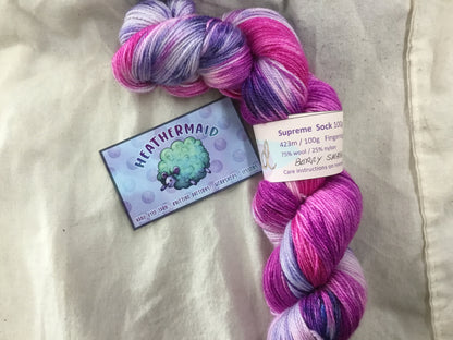 Heathermaid Hand Dyed Sock Yarn