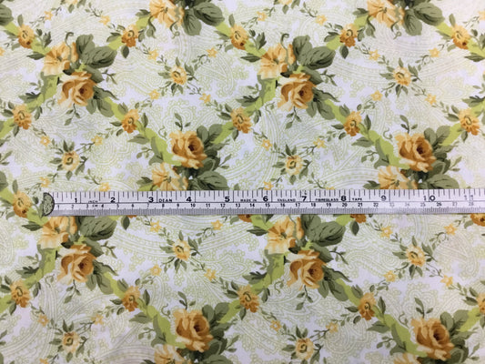 Michael Miller fabrics D#DC4786 ROSE LATTICE - FABRIC