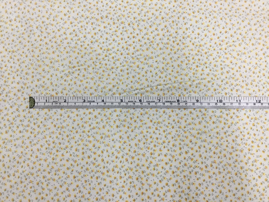 Sevenberry Tiny Yellow Summer Floral - FABRIC