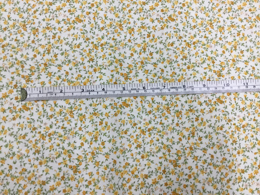 Sevenberry Medium Yellow Summer Floral- FABRIC